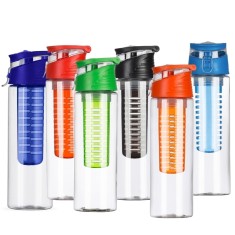 Squeeze Plástico 700Ml Com Infusor Personalizado