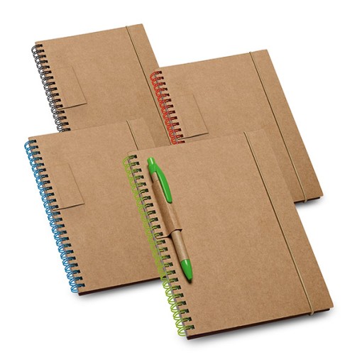 Caderno Garden Com Logo