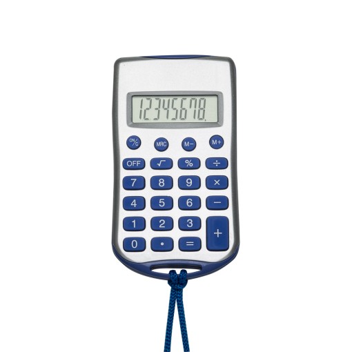 Calculadora Plástica Com Cordão Personalizada