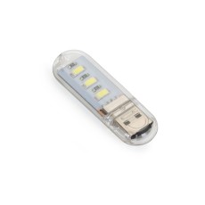 Luminária Plástica Usb Com Led Personalizada