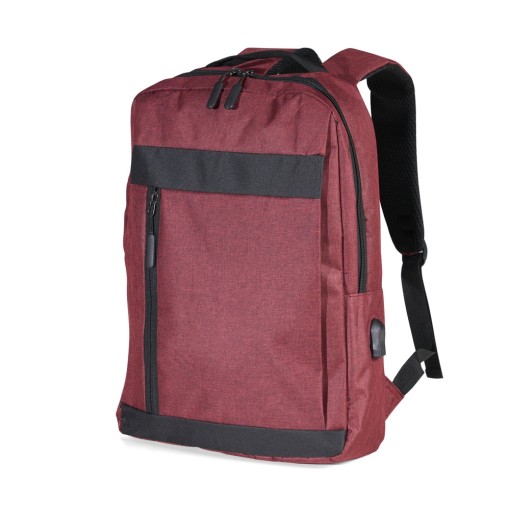 Mochila De Nylon Usb 21L Personalizada